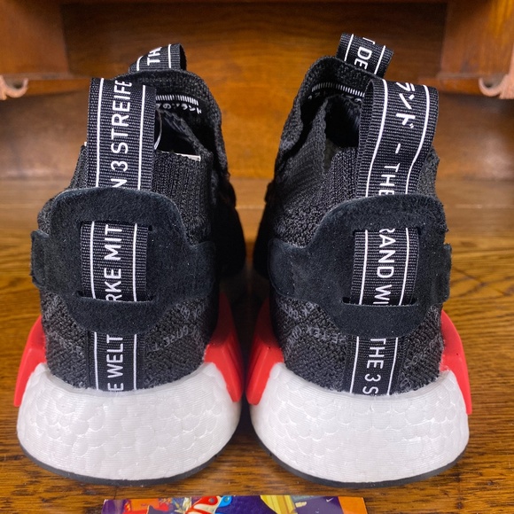 Adidas Originals NMD TS1 PK Mens Shoes Black Multi - Picture 5 of 6